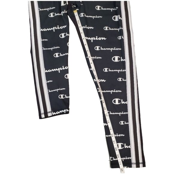 Champion Womens High Rise Logo Print Legging Tights Size Medium - Picture 4 of 9